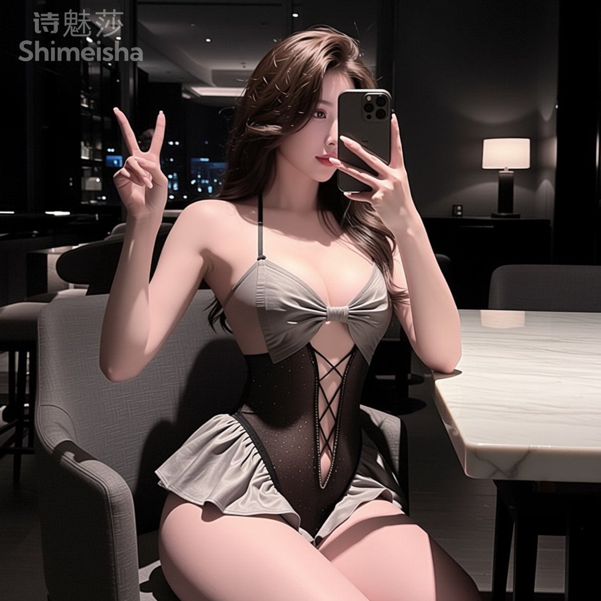 jimiko Für Schwarz-Graues Rüsc – Lace Teddy Lingerie Bewertung und Preis