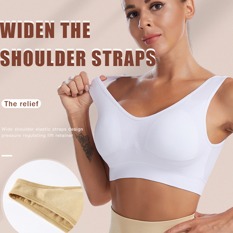 S-4XL Plus Size Dünner BH ohne – Seamless Underwear Women Bewertung und Preis