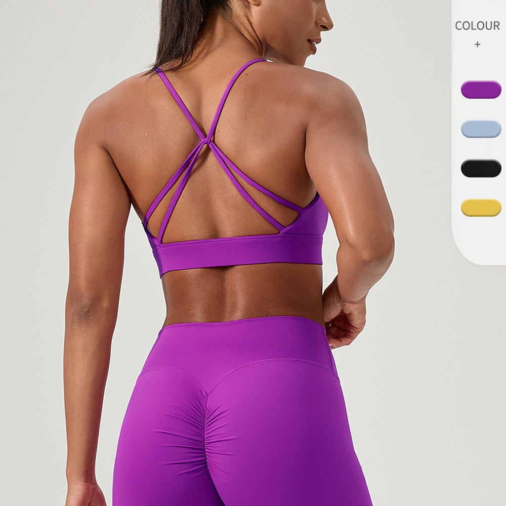 Frauen Sexy Yoga Bh Cross Stra – Sports Bra High Impact Bewertung und Preis
